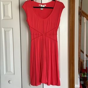 Coral Max Studio dress, really flattering!